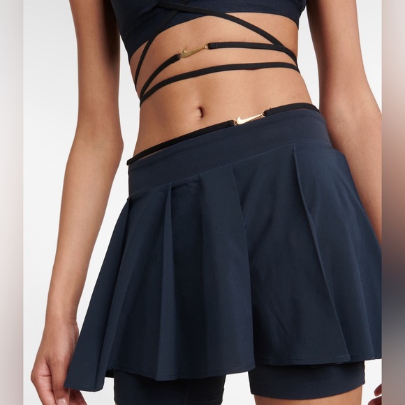 Nike x Jacquemus La Jupe Short Navy - Picture 4 of 9